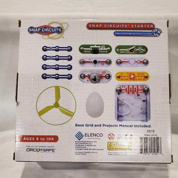 BNIB Snap Circuits Starter Electronics Exploration Kit - Picture 5 of 6